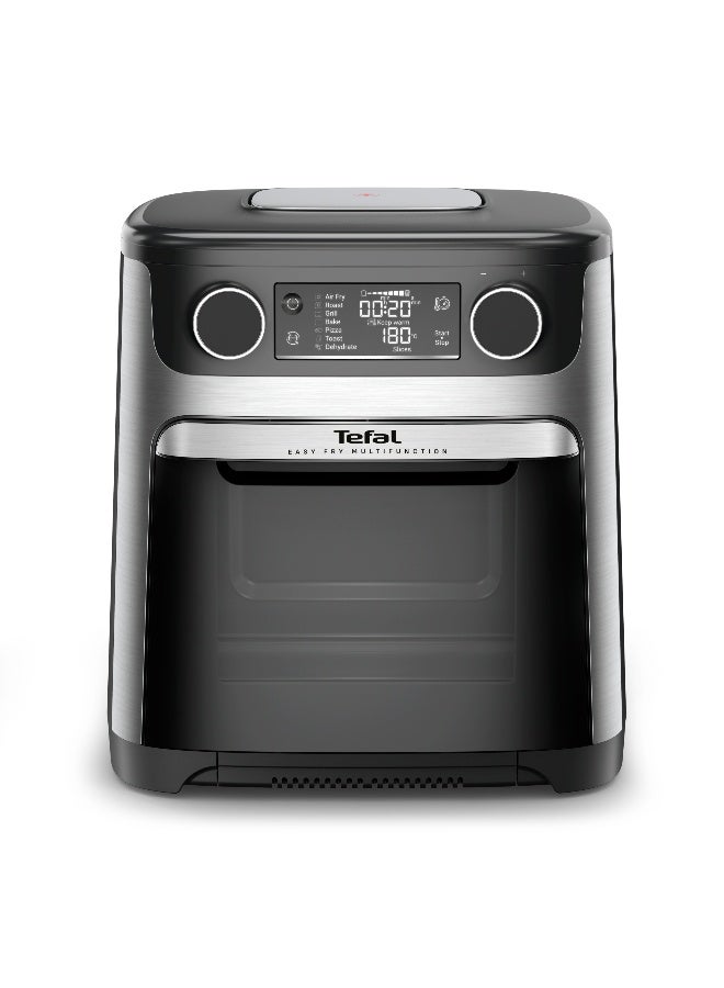 تيفال قلاية هوائية رقمية متعددة الوظائف 15 لتر بحجم عائلي ونظام تسخين مزدوج 1800 واط مع 9 برامج مسبقة الإعداد ونافذة كبيرة - Image 2