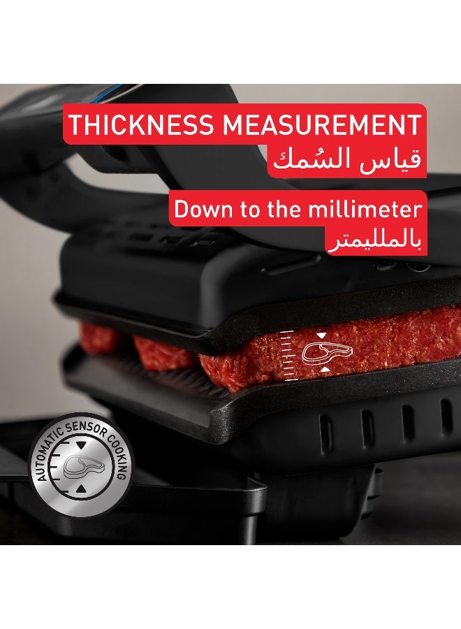 تيفال أوبتي جريل+ شواية ذكية للاتصال نتائج مثالية بدون مراقبة 6 برامج تلقائية - Image 4