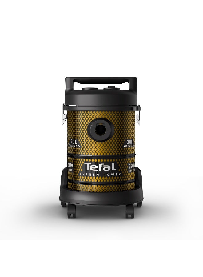 تيفال مكنسة كهربائية إكس-ترم باور أداء قوي سعة غبار إكس-إكس-إل 8 متر كابل - Image 2