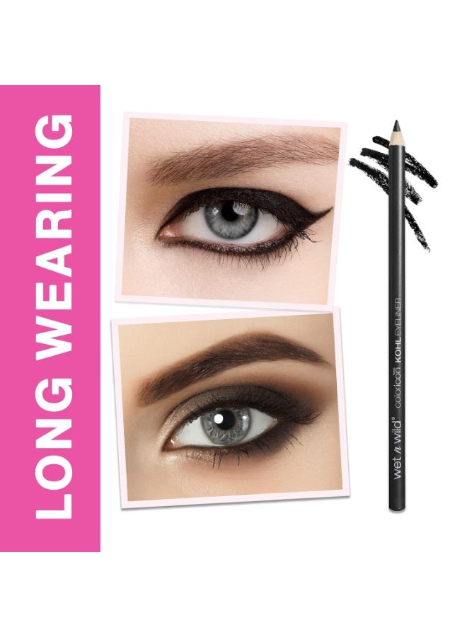 ويت اند وايلد قلم كحل وايت ن وايلد كولور آيكون - لون غني عالي الصبغة، تطبيق كريمي ناعم، لمسة نهائية غير لامعة تدوم طويلاً، خالي من القسوة - سمعا بني الآن! - Image 2