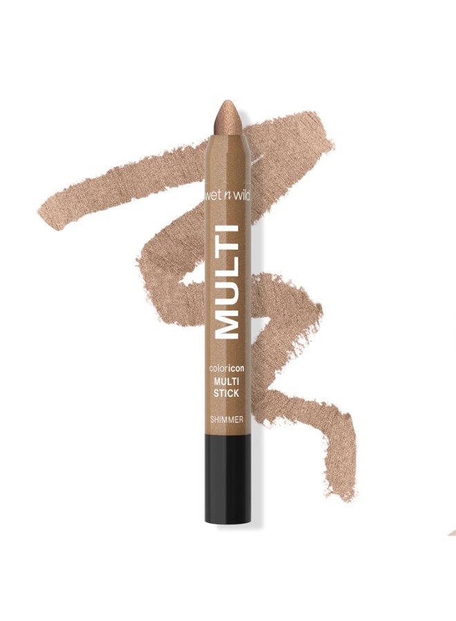 Wet N Wild wet n wild Color Icon Cream Eyeliner Eyeshadow Multi-Stick, Moisturizing, Nourishing Velvety Cream-to-Powder Buildable & Blendable Formula, Cruelty-Free & Vegan - Champagne Room Champagne Room 