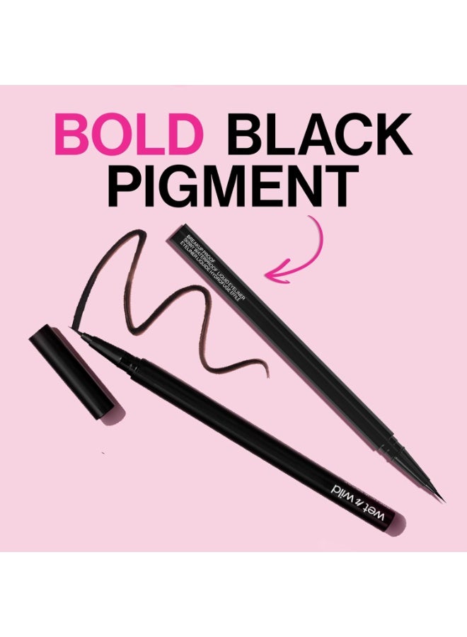 ويت اند وايلد كحل سائل مقاوم للانفصال - فرشاة فائقة الدقة، مقاوم للماء، يدوم طويلاً - خالي من القسوة ونباتي - (عبوة من 2) - Image 5