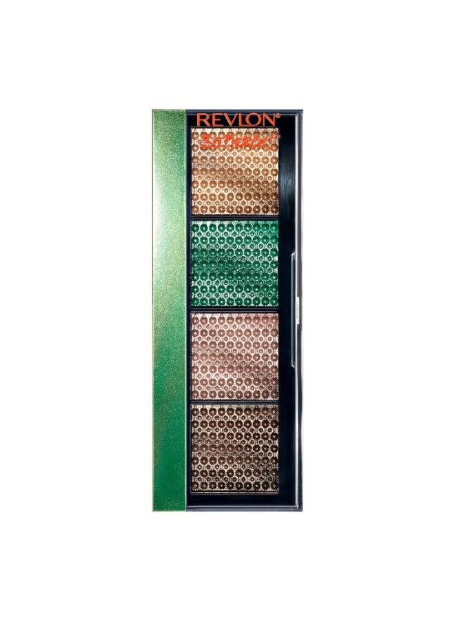 ريفلون So Fierce Prismatic Eyeshadow Palette, Eye Makeup, Ultra Creamy Pigmented in Blendable Matte & Pearl Finishes, 0.21 oz 962 Fully Loaded - Image 1