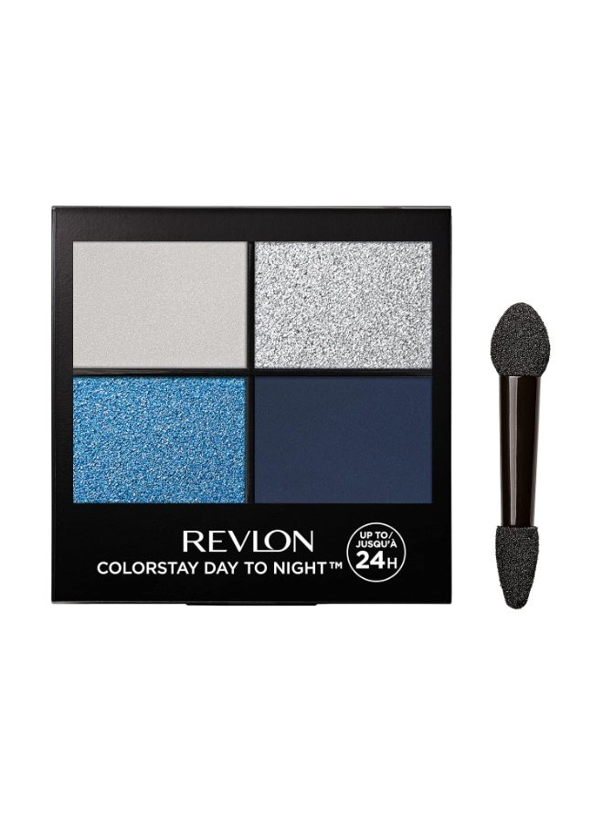 ريفلون ColorStay Day to Night Eyeshadow Quad, Longwear Shadow Palette with Transitional Shades and Buttery Soft Feel, Crease And Smudge Proof,  0.16 oz 580 Gorgeous - Image 1