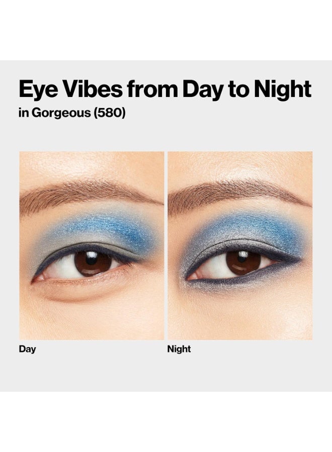 ريفلون ColorStay Day to Night Eyeshadow Quad, Longwear Shadow Palette with Transitional Shades and Buttery Soft Feel, Crease And Smudge Proof,  0.16 oz 580 Gorgeous - Image 5
