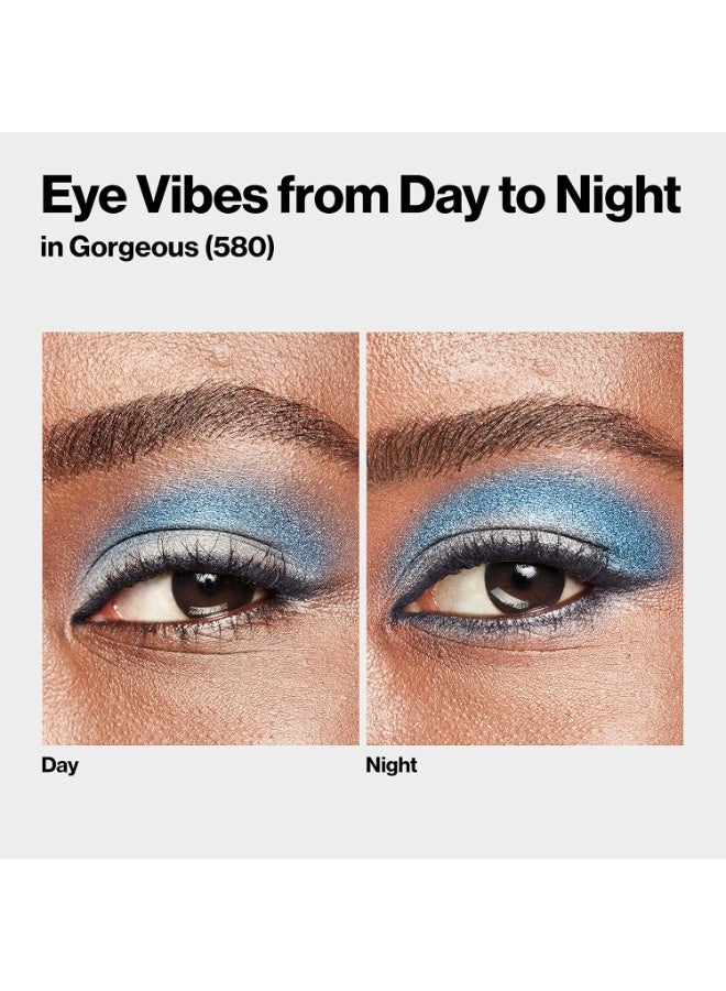 ريفلون ColorStay Day to Night Eyeshadow Quad, Longwear Shadow Palette with Transitional Shades and Buttery Soft Feel, Crease And Smudge Proof,  0.16 oz 580 Gorgeous - Image 4