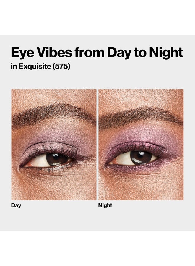 ريفلون ColorStay Day To Night Eyeshadow Quad, Longwear Shadow Palette with Transitional Shades and Buttery Soft Feel, Crease And Smudge Proof, 0.16 oz 575 Exquisite - Image 3