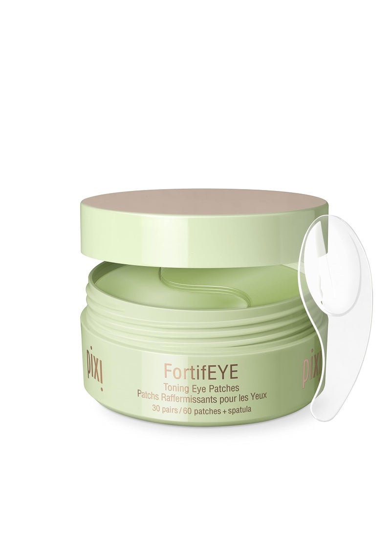 pixi Pixi FortifEYE Firming Hydrogel Under-Eye Patches, Collagen to Energize & Tone Eye Area, 30 Pairs / 60 Patches 30 Pairs, 60 PatchesNone - Image 1