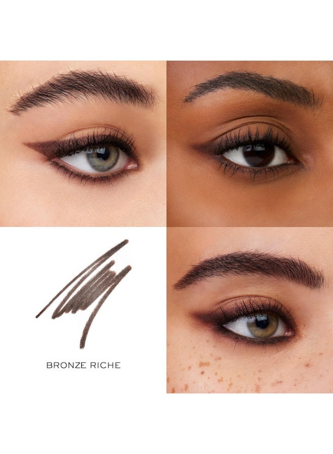لانكوم Lancôme Le Stylo - Waterproof - Long-Lasting Eyeliner Color: 04 Bronze Rich: metallic bronze 04 Bronze Rich: metallic bronze - Image 3