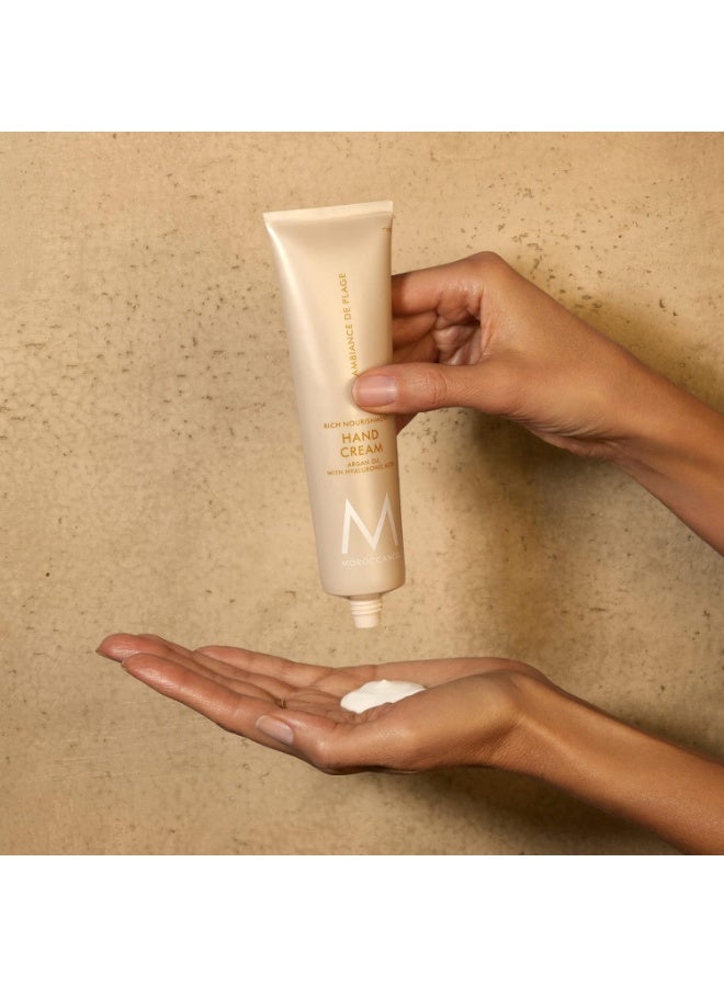 Moroccanoil Hand Cream Color: Ambiance de Plage 3.4 Fluid OuncesFluid Ounce - Image 3