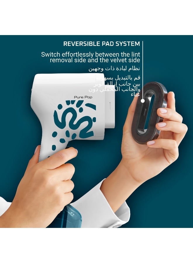 تيفال بخار الملابس المنزلي والسفري من بيور بوب 2 خزان ماء استقلالية طويلة في المنزل مدمج وجاهز للسفر - Image 5