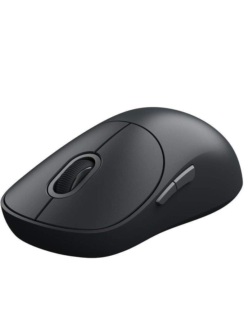 Xiaomi Wireless Mouse 3, Dual 2.4GHz and Bluetooth, Silent Click, Multi-Device Compatible, Black black - Image 1