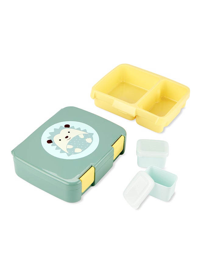 Skip Hop Zoo Bento Box Hedgehog - Fun, Leak-Proof Kids - Image 1