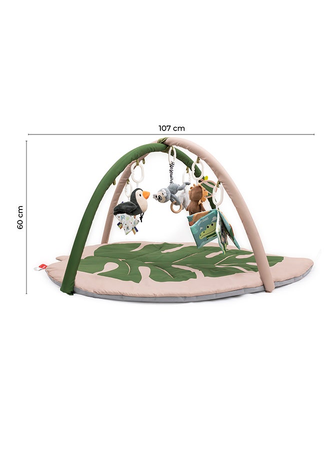 Moon Forest Theme Baby Play Mat With 7 Detachable 0 To 18 Month Beige - Image 2