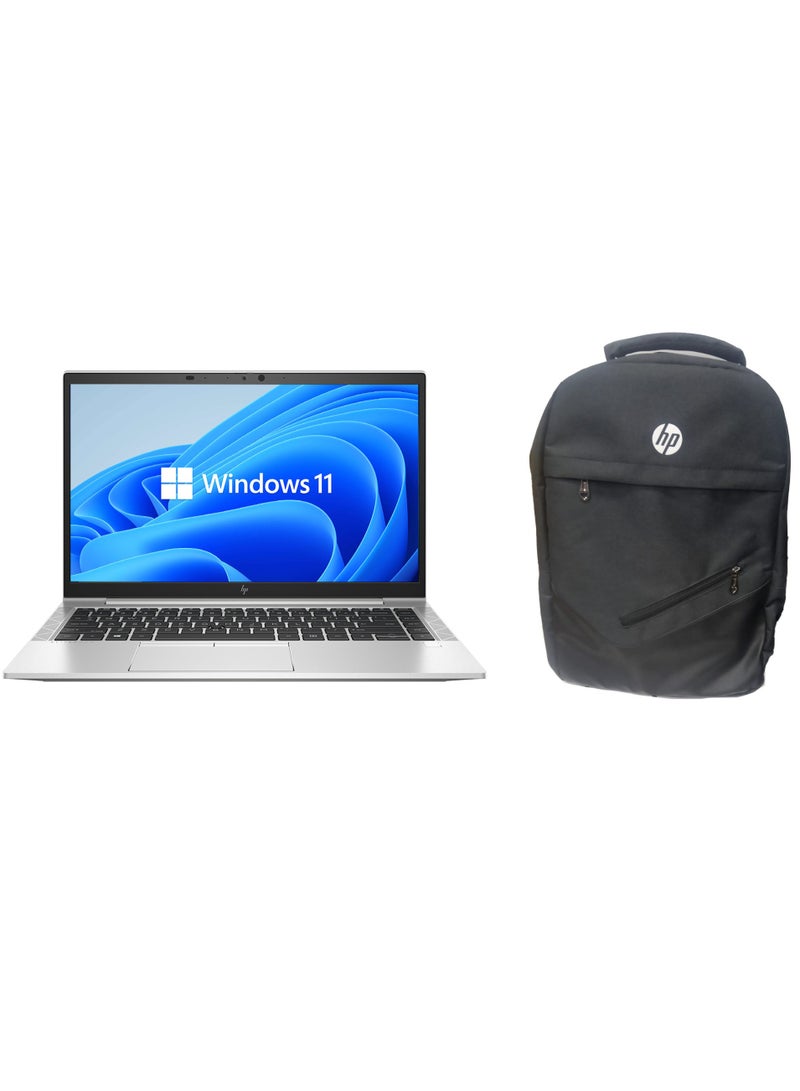 HP Renewed HP EliteBook 845 G7 | AMD Ryzen 5 Pro (U)  | 14" inch | RAM 16G | Hardisk 256G | VGA AMD English Silver - Image 4