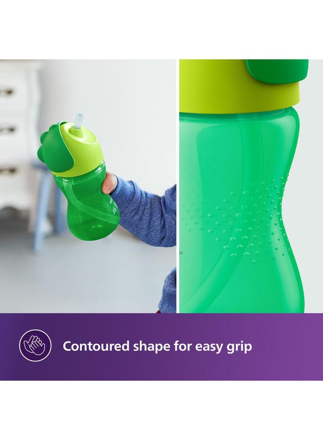 Philips Avent Straw Cup, 10oz/300ml (Assorted Colour, Plastic) 12M+ - Image 4