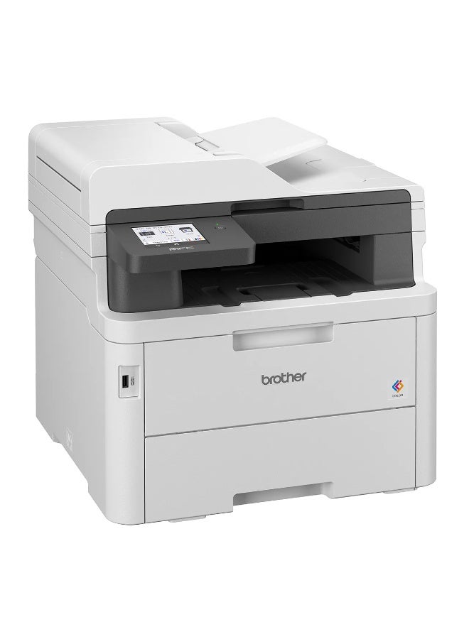 brother MFC-L3760CDW Color Laser Printer, Fast & Compact Colour Laser LED Multi-Function Printer for Office White  - Image 1