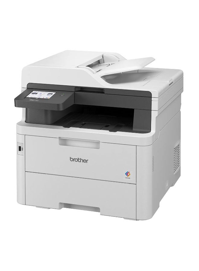 brother MFC-L3760CDW Color Laser Printer, Fast & Compact Colour Laser LED Multi-Function Printer for Office White  - Image 2