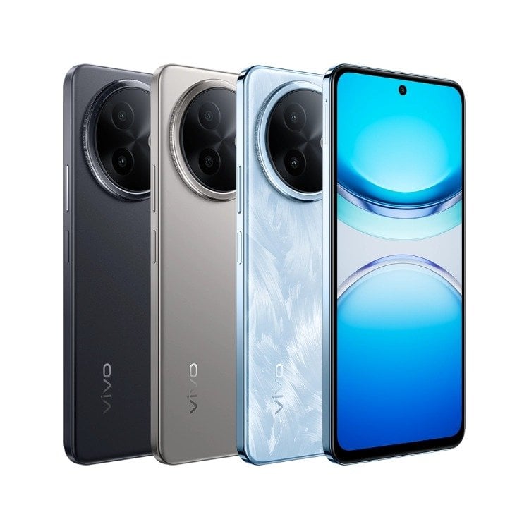 فيفو Y300i 5G (256GB 12GB RAM) تيتانيوم NFC | مواصفات صينية | بطارية 6500mAh شحن سلكي 44W | Qualcomm SM4450 Snapdragon 4 Gen 2 (4 نانومتر) هاتف ذكي بشاشة 6.68 إنش 120Hz كاميرا 50MP فيديو 1080p | سمك 8.1 مم | OriginOS 5 أندرويد 15، OriginOS 5 | مع دعم Google Play - Image 4