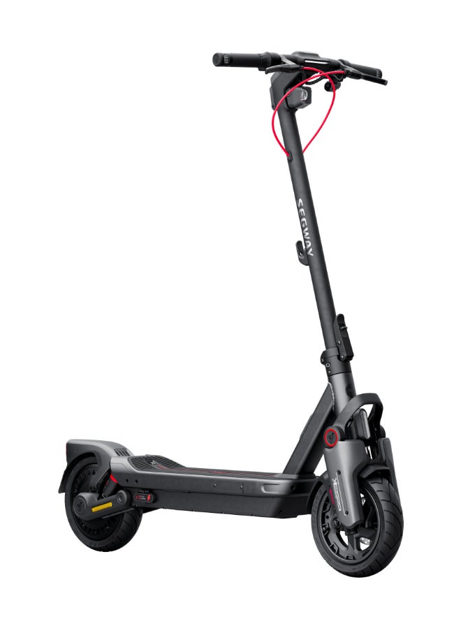 ناين بوت سيغواي ماكس G3 | سكوتر كهربائي | سرعة 25 كم/س، مدى 80 كم، محرك 2000 واط، إطارات ذاتية الختم 11 بوصة، تعليق أمامي/خلفي، خاصية العثور على أبل، شاشة TFT، فرامل مزدوجة – أسود - Image 2