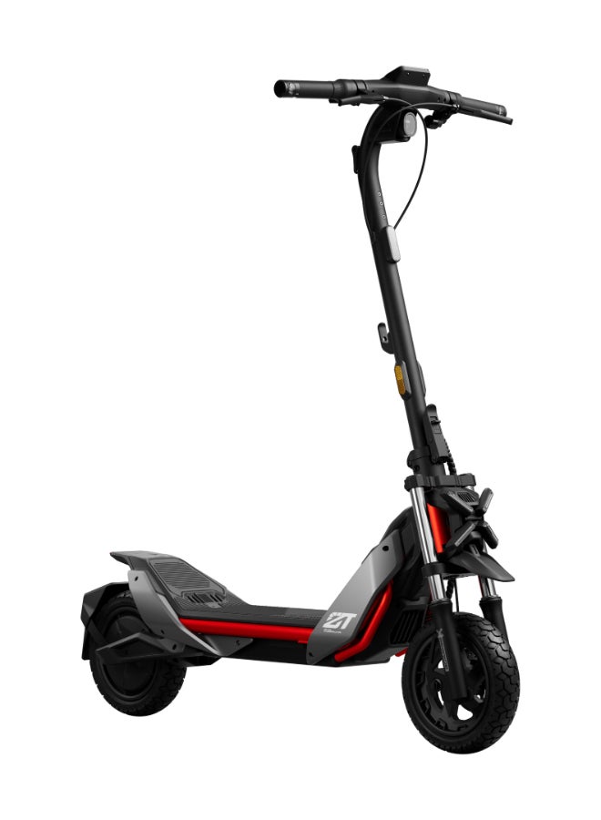ناين بوت سكوتر كهربائي ZT3 Pro، سرعة 25 كم/س، مدى 70 كم، محرك 1600 واط، إطارات بدون أنابيب 11" للطرق الوعرة، نظام تعليق، شاشة TFT ذكية، خاصية العثور على أبل، فرامل مزدوجة – أسود - Image 4