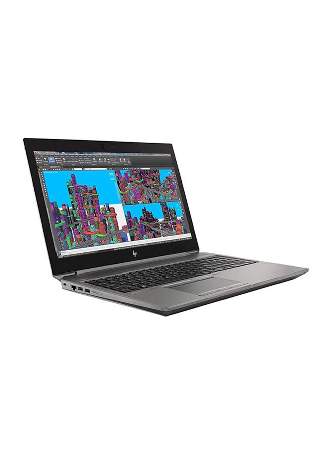 HP Renewed - ZBook 15 G5 Laptop With 15.6-Inch Full HD Display, Intel Core i5-8300H/8th Gen/16GB RAM/256GB SSD/Intel UHD 630 Graphics/Windows 10 Pro English GREY - Image 5