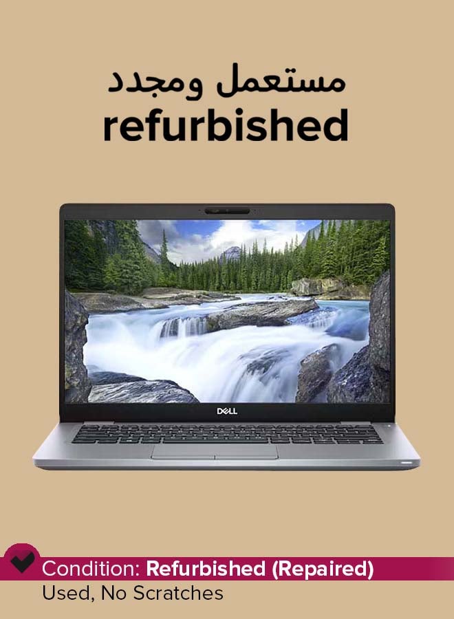 Refurbished - Latitude 5310 Laptop With 13.3-Inch Full HD Display, Intel Core i7-10510U Processor/10th Gen/10-Core/16GB RAM/256GB SSD/‎‎Intel UHD 620 Graphics/Windows 11 English Silver