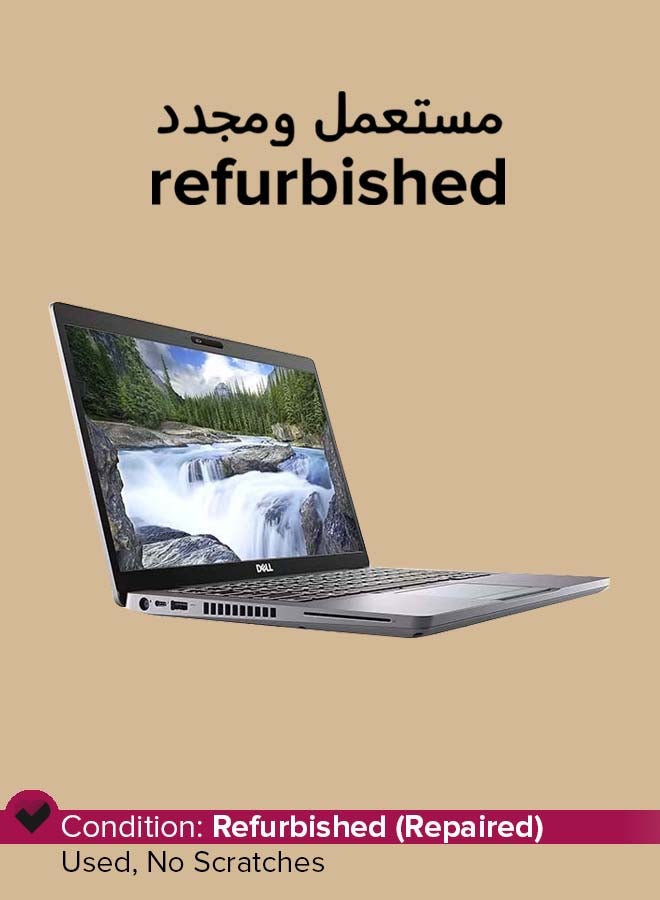 DELL Refurbished - Latitude 5411 Laptop With 14-Inch Full HD Display, Intel Core i7-10510U Processor/10th Gen/10-Core/16GB RAM/256GB SSD/‎‎Intel UHD 620 Graphics/Windows 11 English Silver  - Image 1