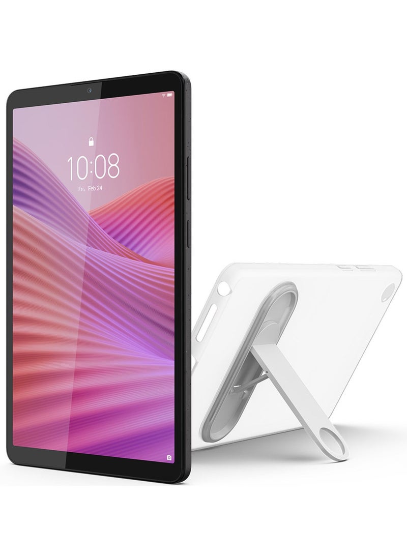 Lenovo Tab One With Clear Case, 8.7" ,MediaTek Helio G85 processor, 4GB RAM, 128GB ROM, 4G LTE, Luna Grey - Middle East Version  - Image 4