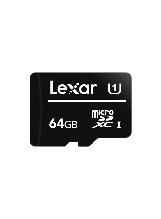 Lexar Lexar 64 GB Memory card ,Speeds of up to 100MB/s ,MicroSDXC LMS0C10064G-BNNNG 64 GB 64 GB  - Image 1