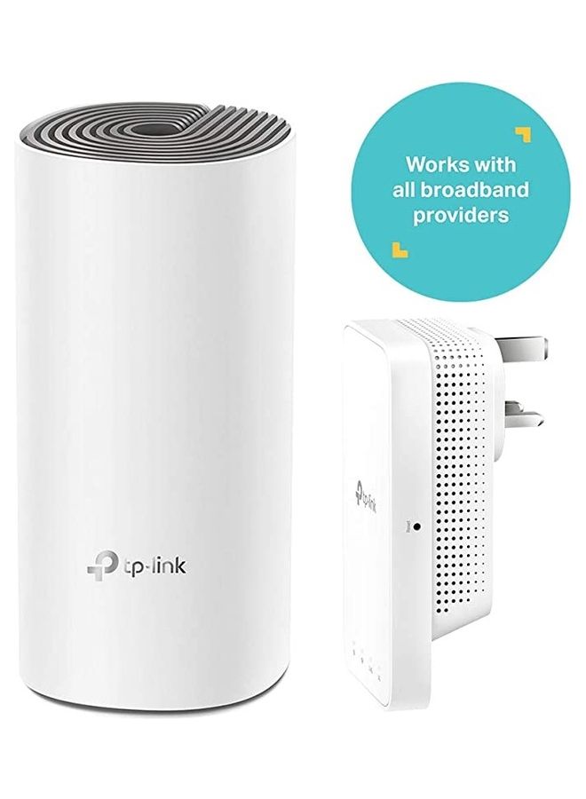 TP-LINK Renewed - AC1200 Whole Home Mesh Wi-Fi System with Wall-Plug Extender black - Image 2