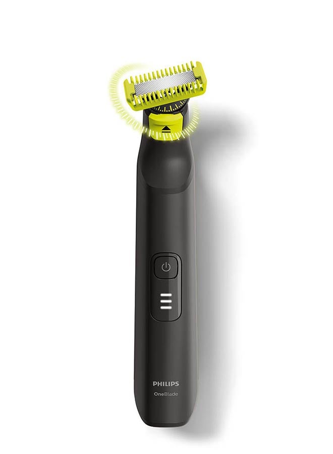 Philips OneBlade Pro Face + Body shaver with skin guard,12-length precision comb, cordless, wet & dry use -QP6542/10 - Image 2