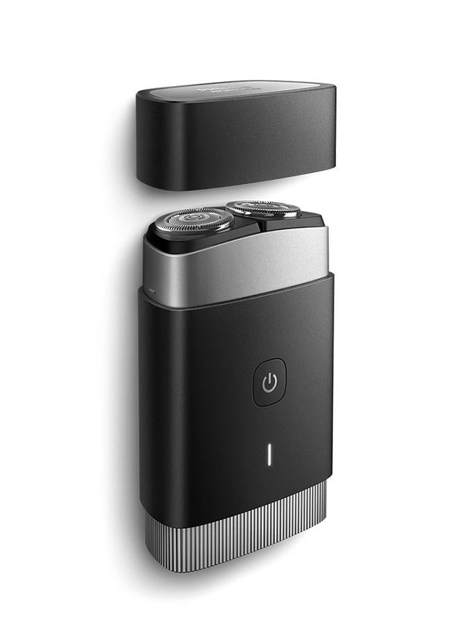 فيليبس Electric compact shaver,3D Floating Heads, travel case,showerproof and fully washable-PQ888/06 - Image 4