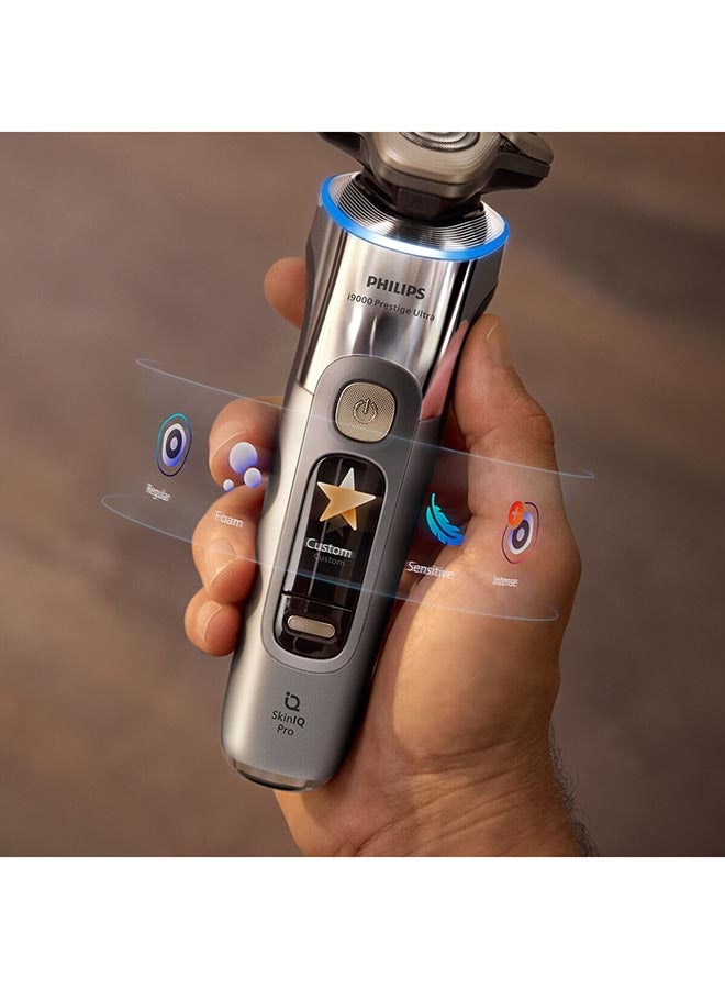Philips i9000 Prestige Ultra Wet and Dry Electric Shaver with SkinIQ Pro Technology-XP9404/31 - Image 3
