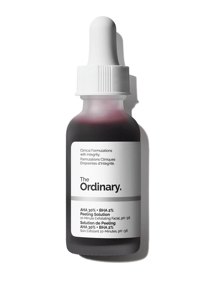 ذا اورديناري Aha 30% + Bha 2% Peeling Solution 30mlml - Image 1