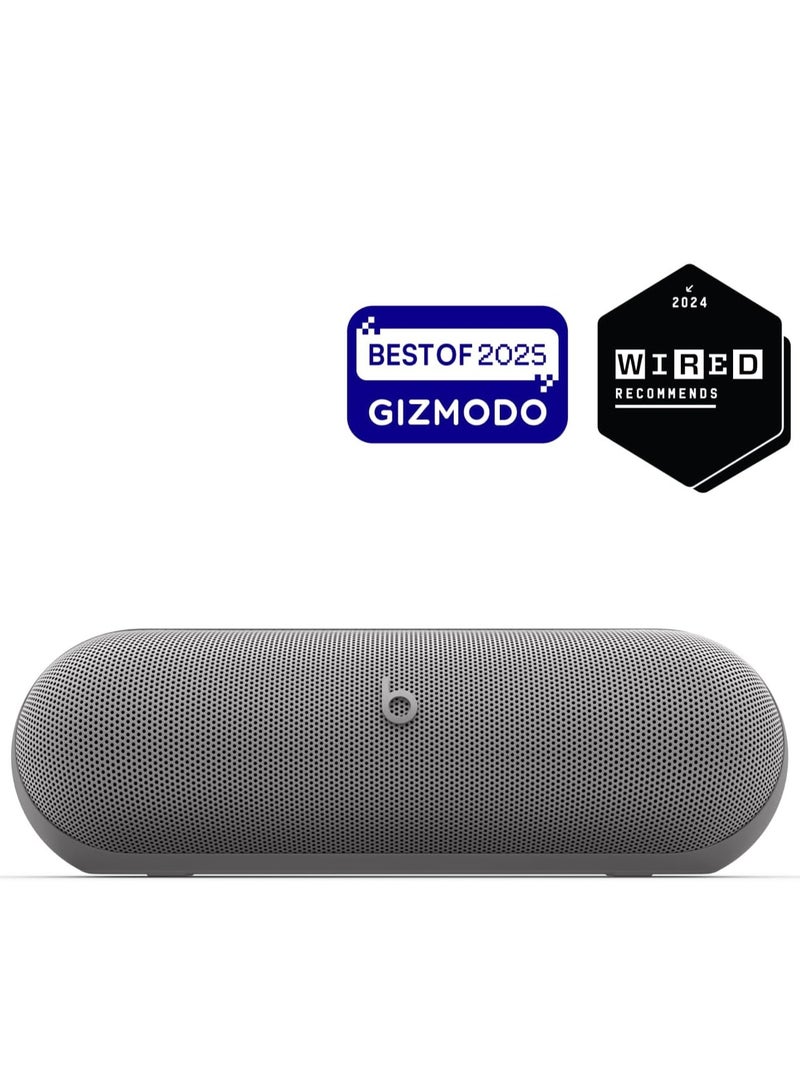 Pill Gen3 Kim Kardashian - Wireless Bluetooth Speaker and Portable Charger via USB-C - Up to 24 Hours Battery Life, IP67 Water Resistant, Apple & Android Compatible, Built-in Mic – Dark Grey