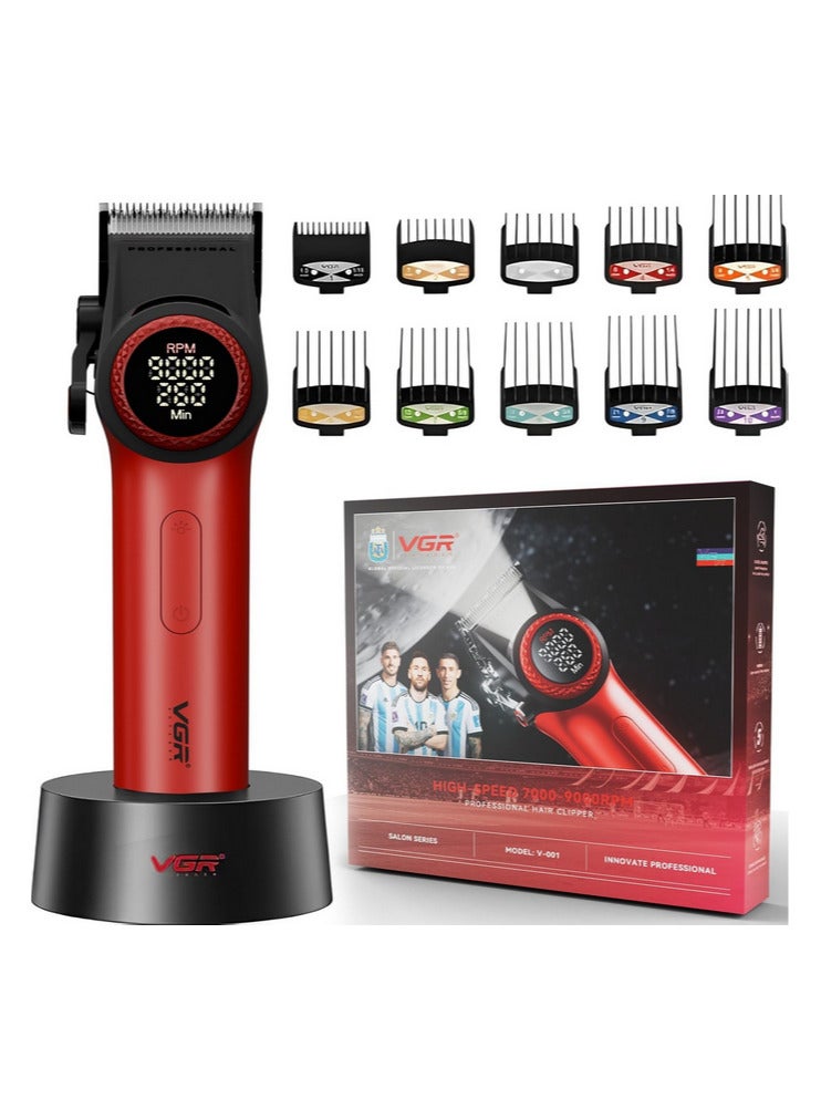 VGR Hair Clipper V-001 Professional High Speed ​​Shaver for Men - 9000 RPM, 300 Minutes Run Time - Image 1