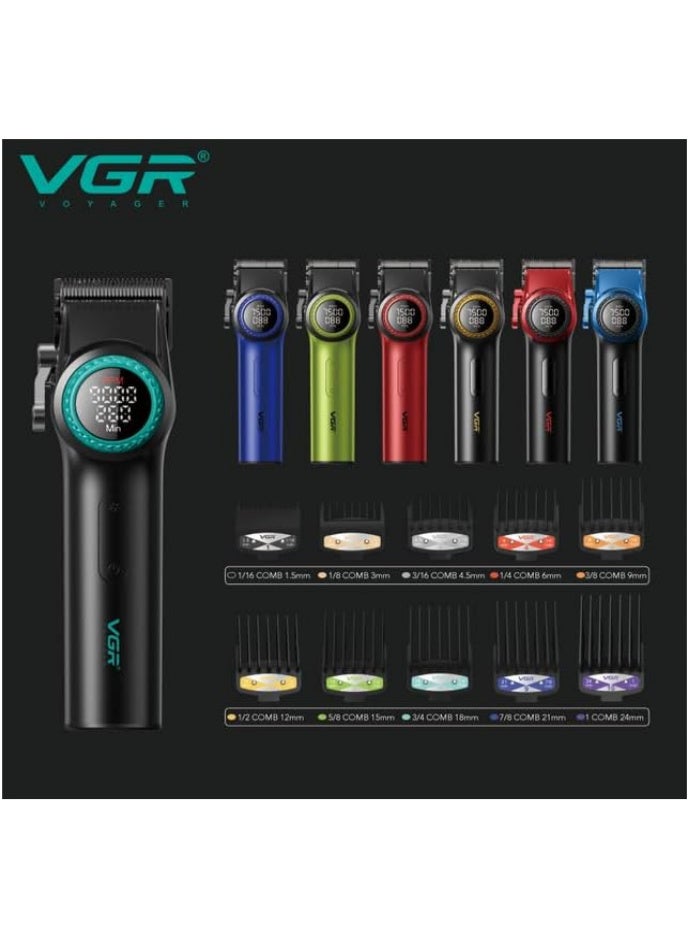 VGR Hair Clipper V-001 Professional High Speed ​​Shaver for Men - 9000 RPM, 300 Minutes Run Time - Image 4
