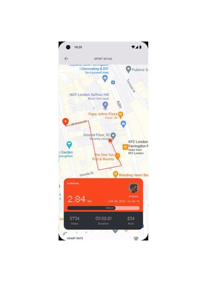 cmf by NOTHING ساعة برو 2 الذكية مع شاشة AMOLED، مراقب معدل ضربات القلب ومستوى الأكسجين في الدم، عمر بطارية 11 يوم، مكالمات بلوتوث - Image 5