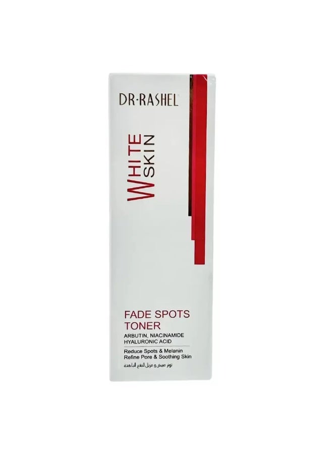DR. RASHEL White Skin Fade Spots Toner For Reducing Spots And Melanin- White 100mlml  - Image 1