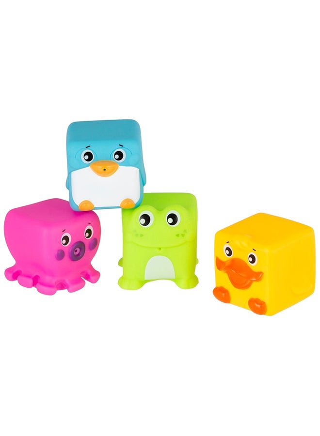 playgro Grip And Stack Cubes – Engaging Baby Toy For Development And Sensory Play, 6+ Months 19cm  - Image 5