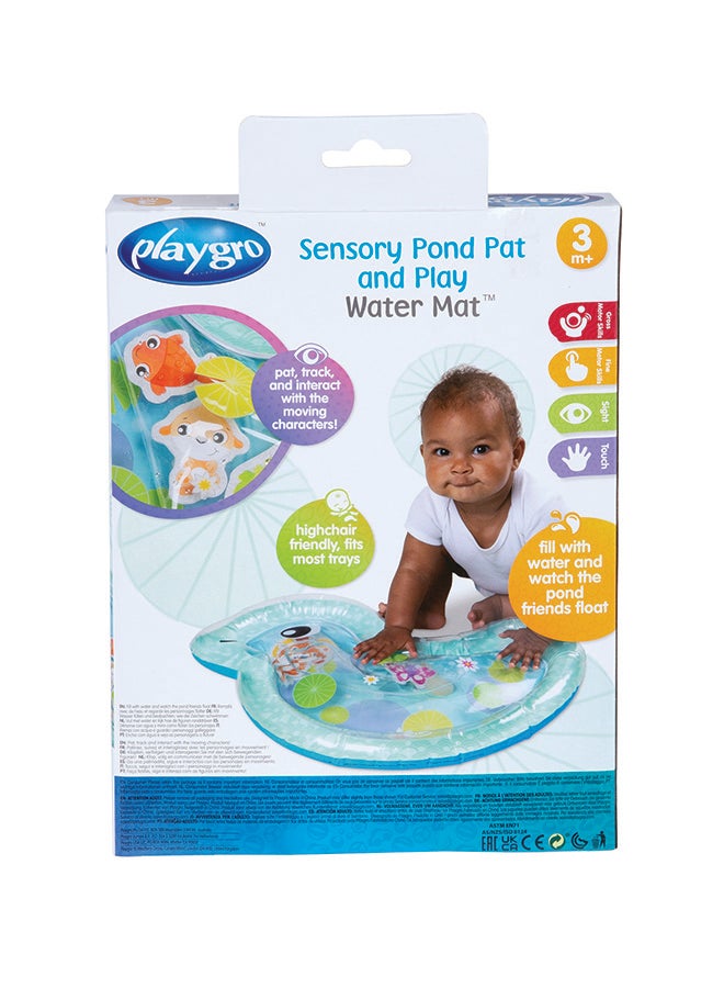 بلاي غرو حصيرة الماء للعب واللمس من سنسوري بوند - 55x38 سم، لعبة مثيرة للأطفال لتطوير المهارات واللعب الحسي، 3+ أشهر - Image 3