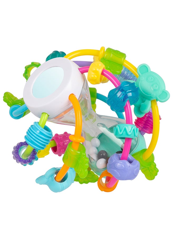 playgro Play And Learn Ball-Parent - Pg4088621 – Engaging Baby Toy For Development And Sensory Play, 6+ Months 15cm  - Image 1