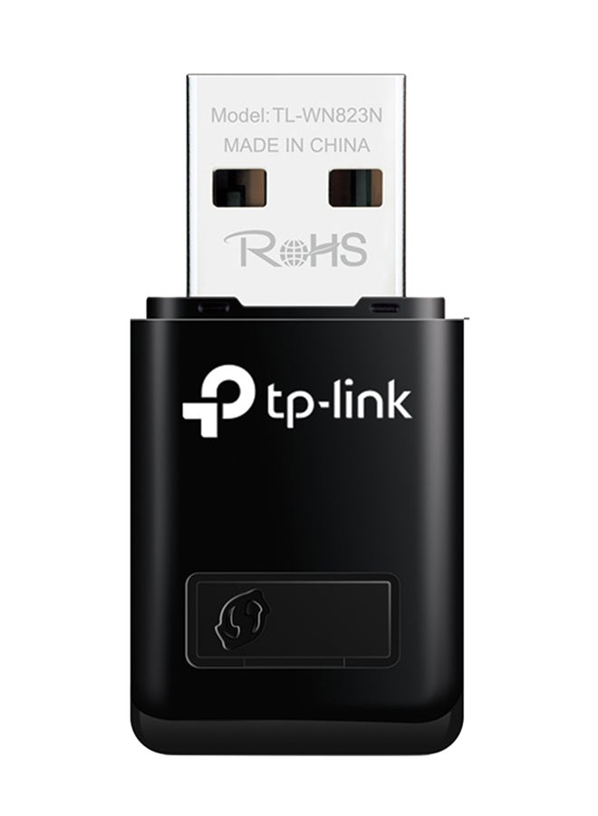 TP-LINK Renewed - TL-WN823N N300 Mini USB Wireless WiFi Network Adapter for PC/Laptop black - Image 3