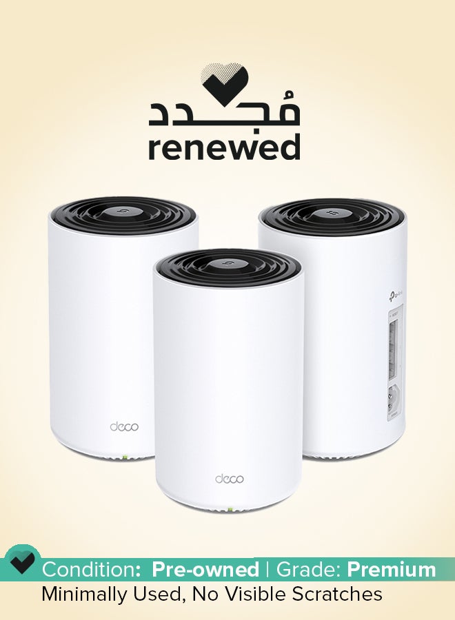TP-LINK Renewed - Deco Powerline Mesh WiFi 6 System (Deco PX50) white - Image 1