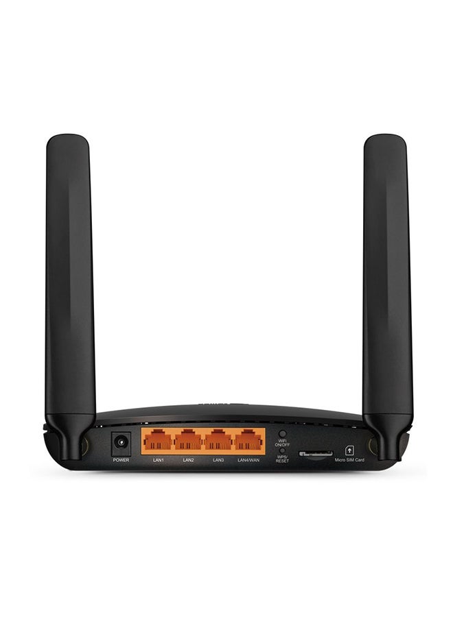 TP-LINK Renewed - AC750 Wireless Dual Band 4G LTE Advanced Router - Archer MR200 black - Image 3