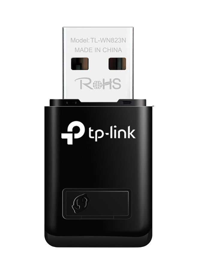 TP-LINK Renewed - TL-WN823N N300 Mini USB Wireless WiFi Network Adapter for PC/Laptop black - Image 3