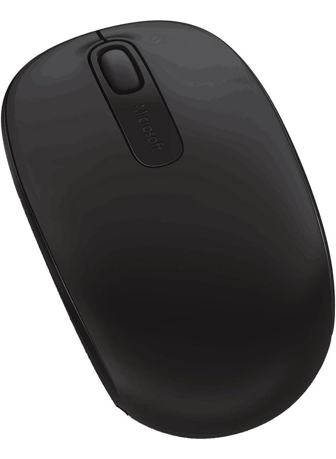 Microsoft Wireless Mobile Mouse 1850 with Nano USB Receiver for PC, Compatible Laptops, Windows, Mac, Chrome OS - U7Z-00004 | Black  - Image 2