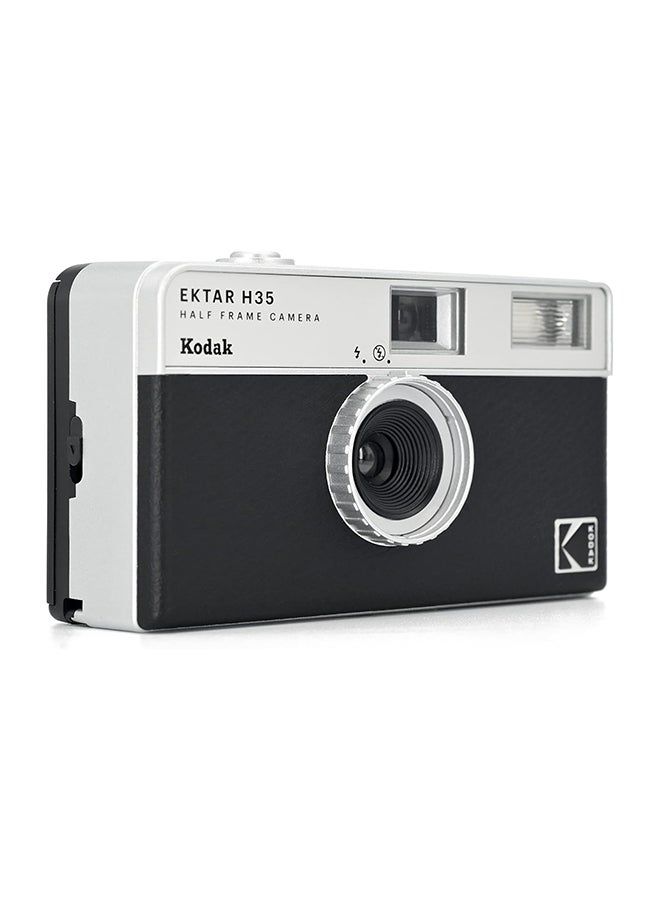 KODAK RK0101 EKTAR H35 Half Frame Film Camera, 35mm, Reusable, Focus-Free, Lightweight, Easy-to-Use ,Colour-Black. (Film & AAA Battery are not Included) - Image 2