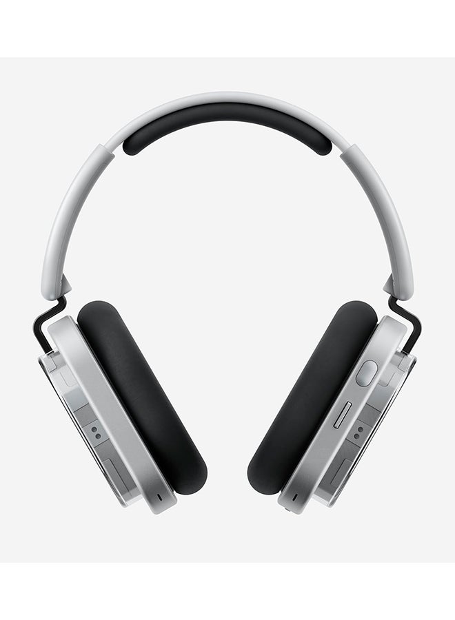 نوثينج Headphone (1) Wireless Over Ear Headphones with Active Noise Cancelling, Up to 80 Hours of Battery Life, Hi-Res, Spatial Audio, Water Resistance White  - Image 3
